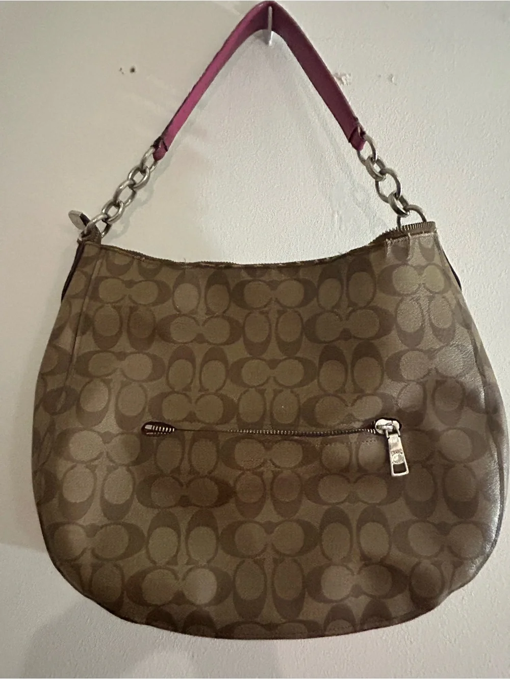 Coach hobo crafted